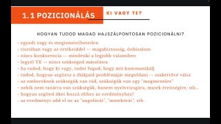 Pozicionálás - a szupererőd megtalálása