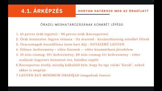 Vonzó ár meghatározása