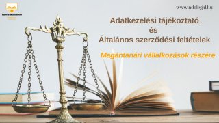 - ÚJDONSÁG - Jogi dokumentumok magántanároknak
