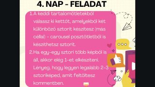 4. nap - feladat