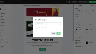 Email sablonok létrehozása