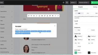 #6 Szöveg blokk létrehozása